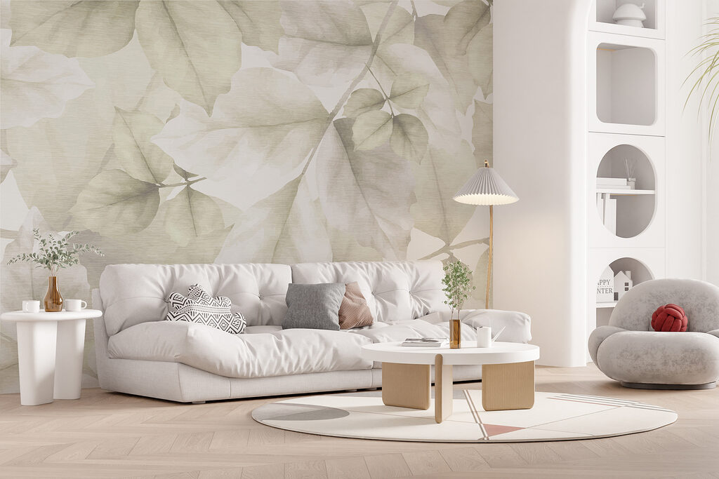 Feuilles en ombres translucides — intérieur 4