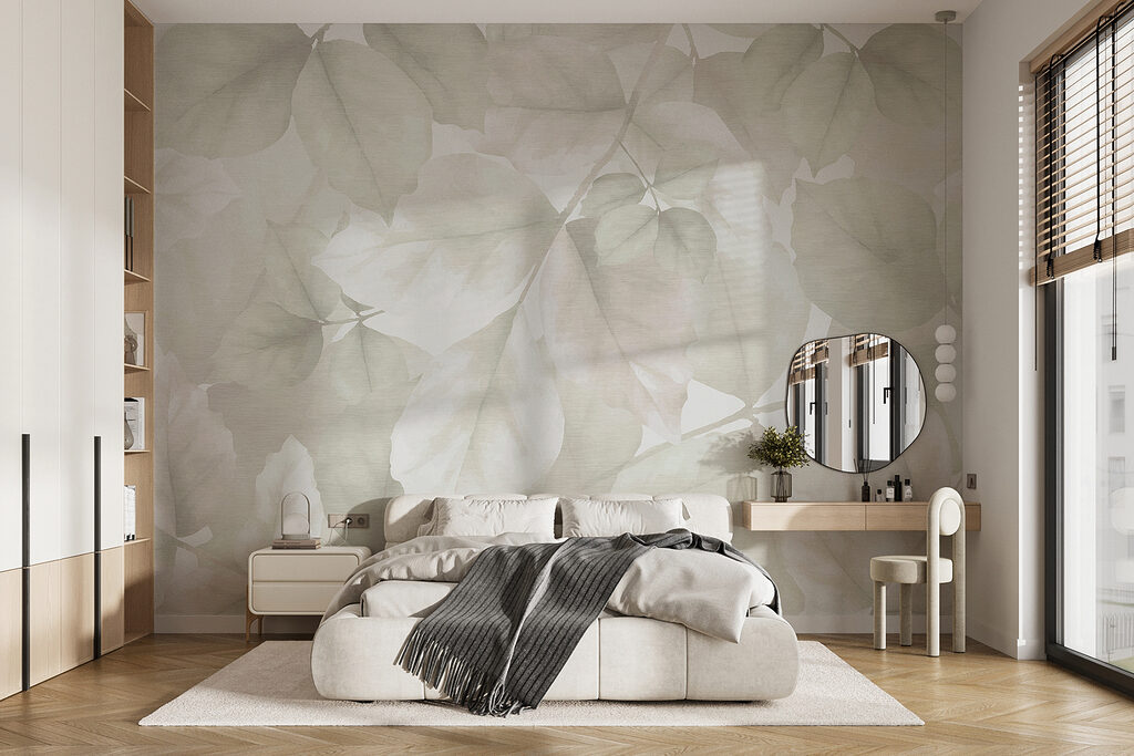 Feuilles en ombres translucides — intérieur 2