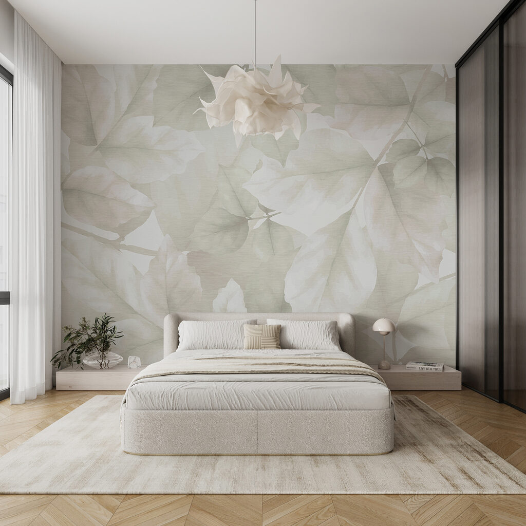 Feuilles en ombres translucides — intérieur 3