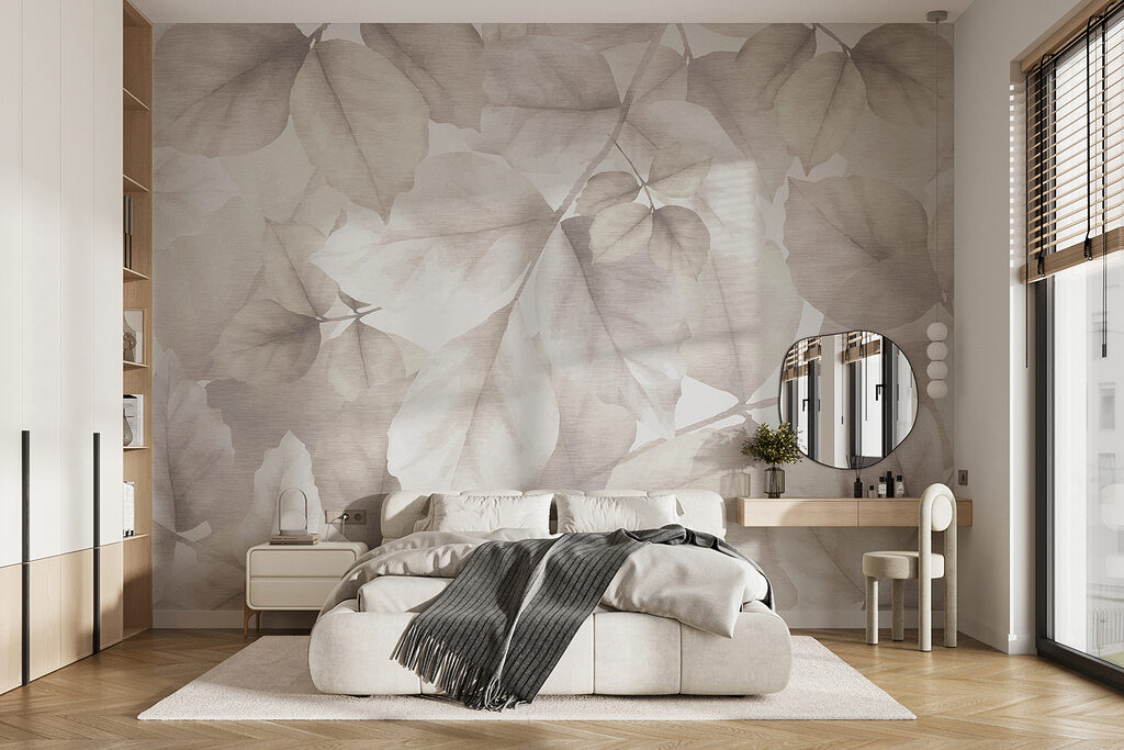 Feuilles en ombres translucides — intérieur 2