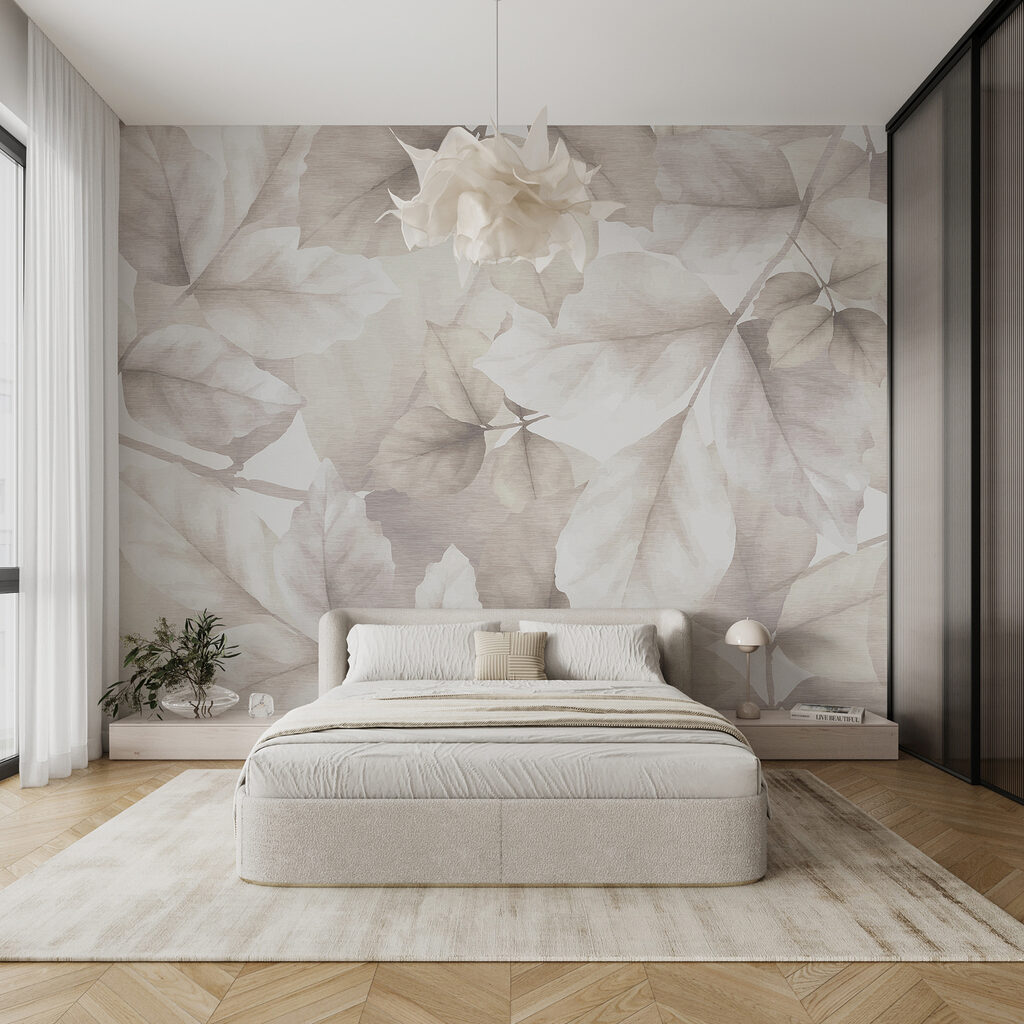 Feuilles en ombres translucides — intérieur 3