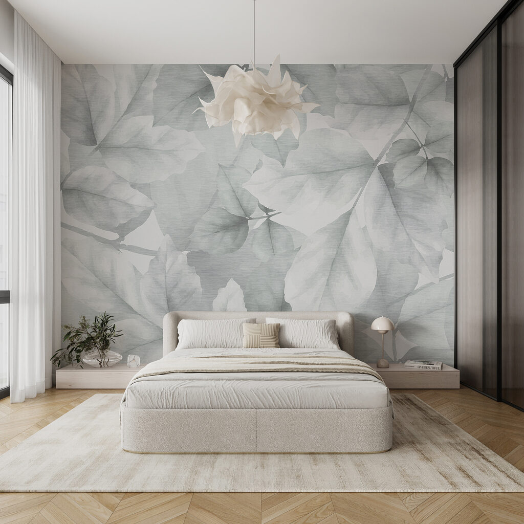 Feuilles en ombres translucides — intérieur 3