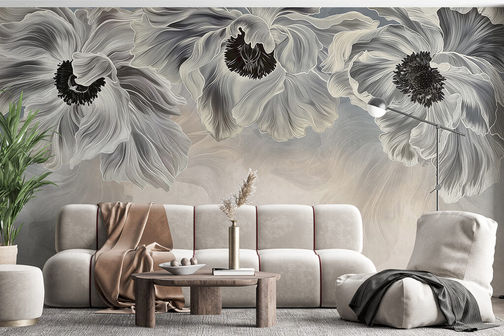 Fleurs en surplomb — intérieur 3