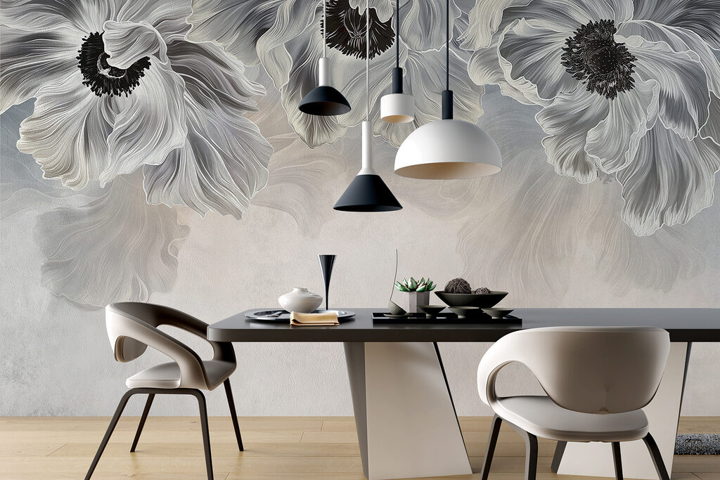 Fleurs en surplomb — intérieur 4