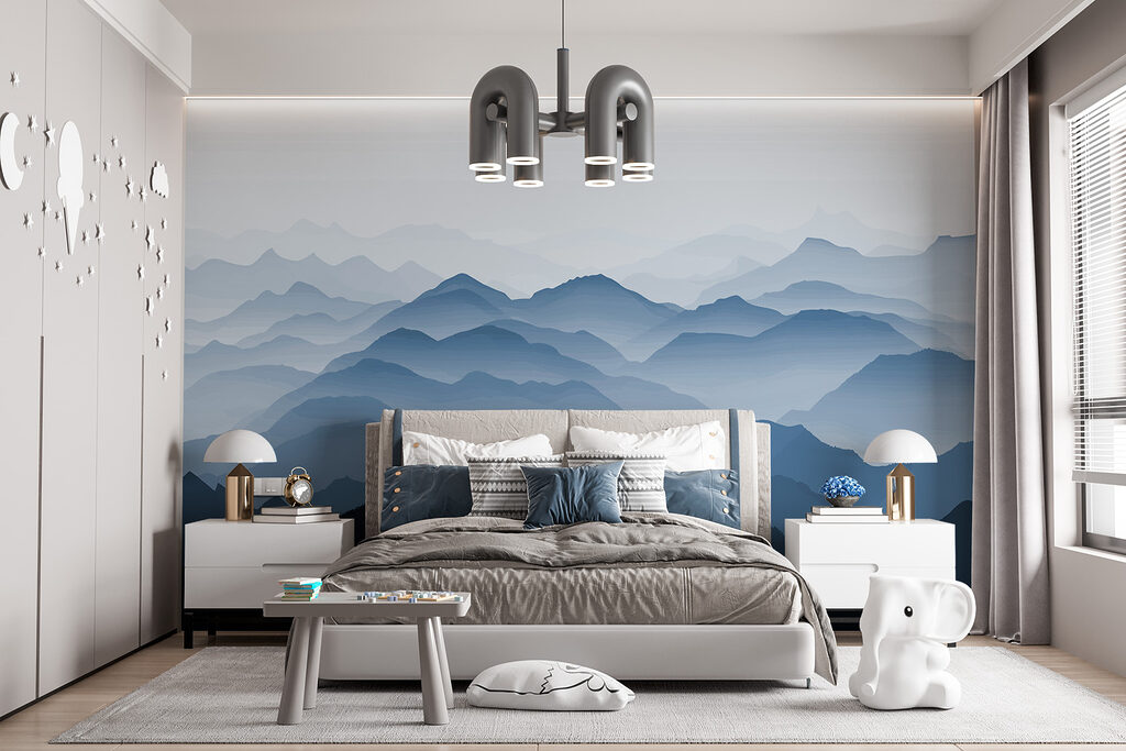 Montagnes au loin — intérieur 3