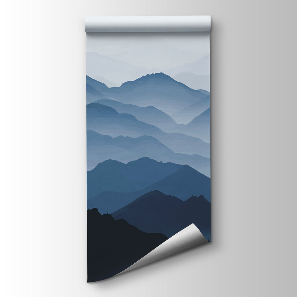Montagnes au loin — vue du produit