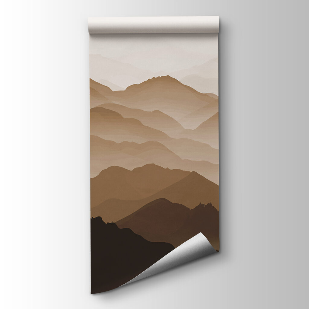 Montagnes au loin — vue du produit
