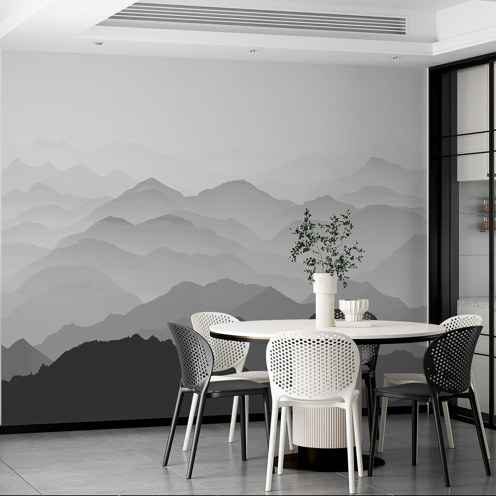 Montagnes au loin — intérieur 3