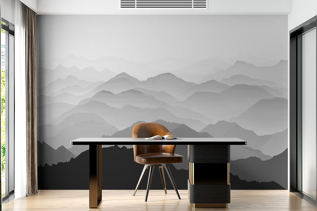 Montagnes au loin — intérieur 4