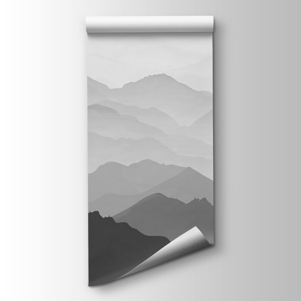 Montagnes au loin — vue du produit