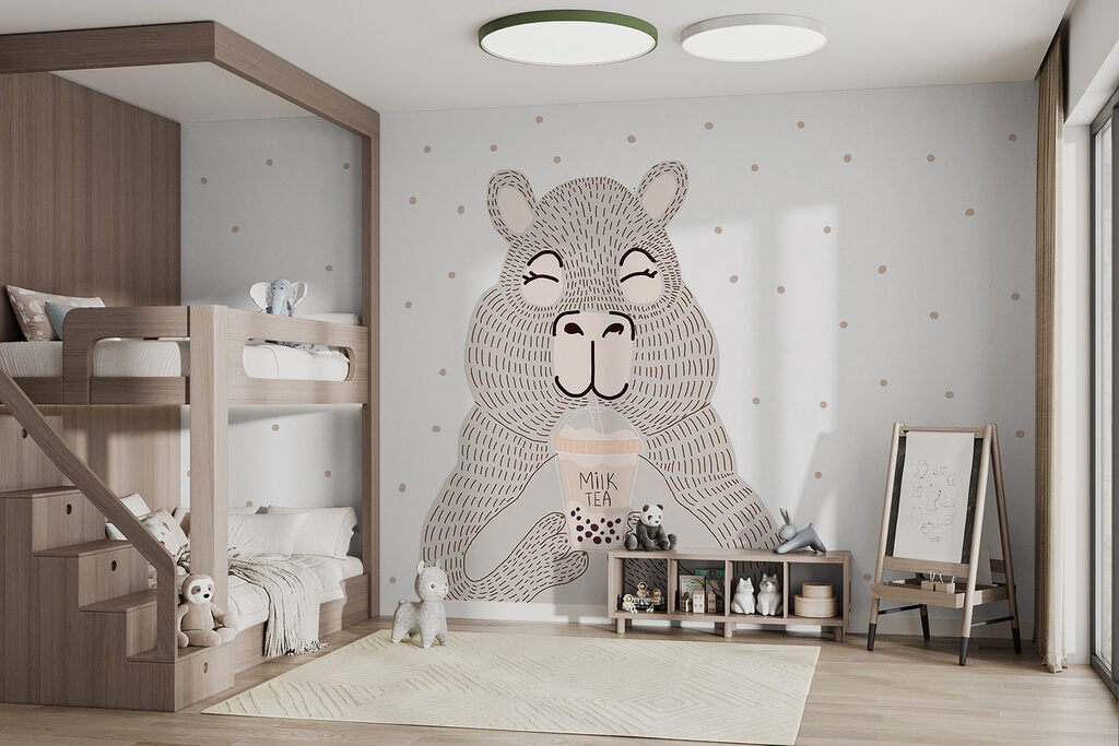 Animal et sa boisson — intérieur 1