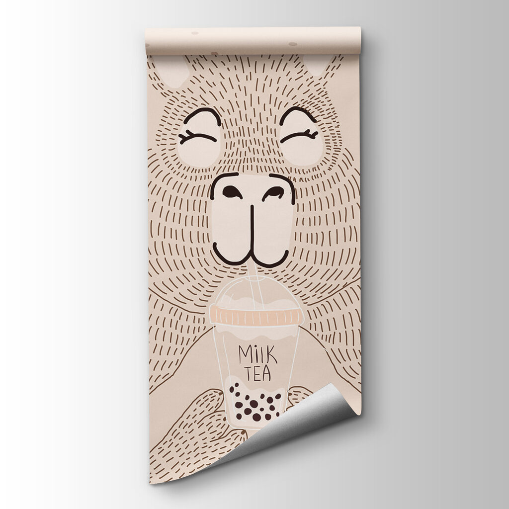 Animal et sa boisson — vue du produit