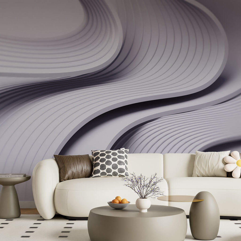 Plis en courbes fluides — intérieur 3