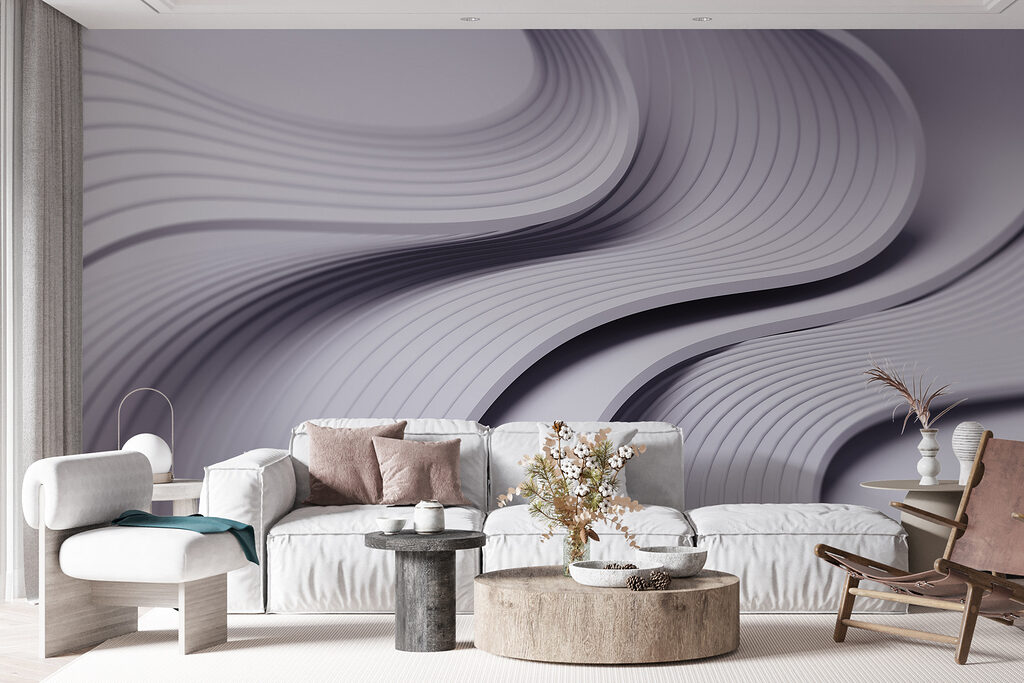 Plis en courbes fluides — intérieur 4