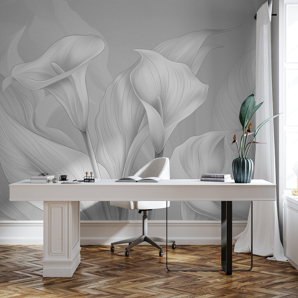 Corolles et feuilles plissées — intérieur 2