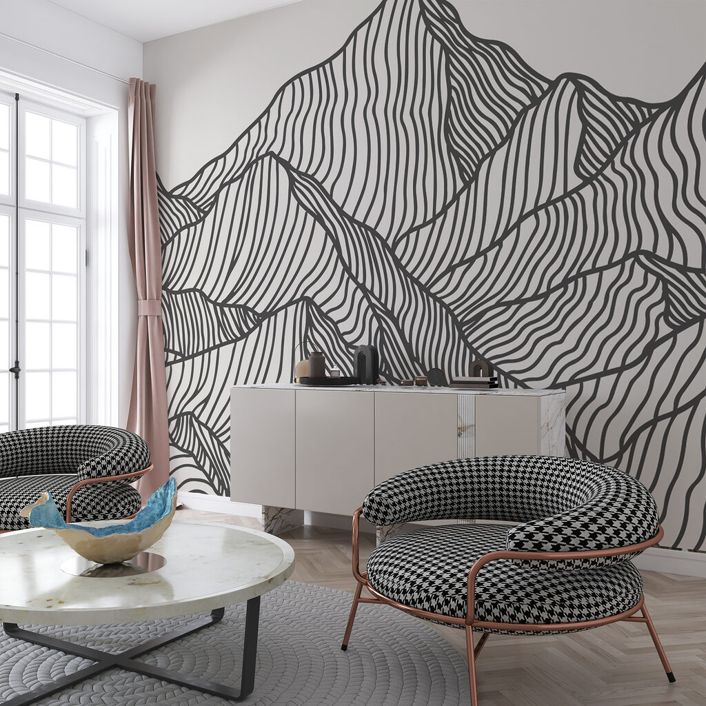 Sommets en fines lignes — intérieur 1