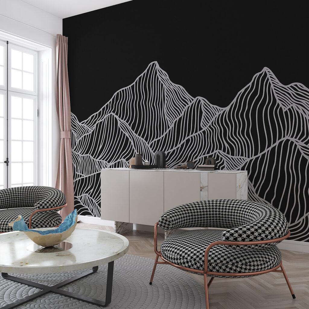 Sommets en fines lignes — intérieur 1