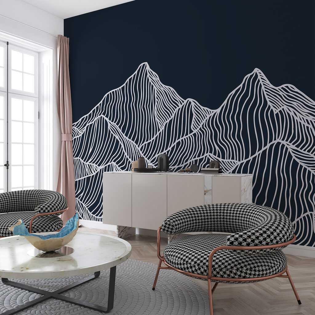 Sommets en fines lignes — intérieur 1