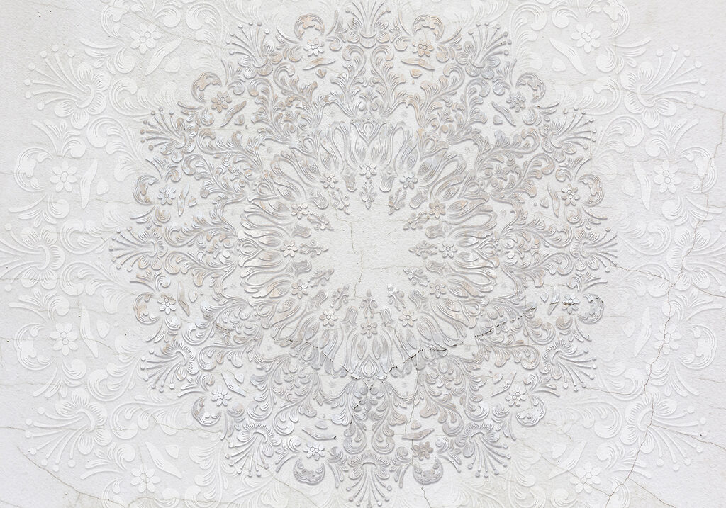 Rosace façon dentelle — motif complet