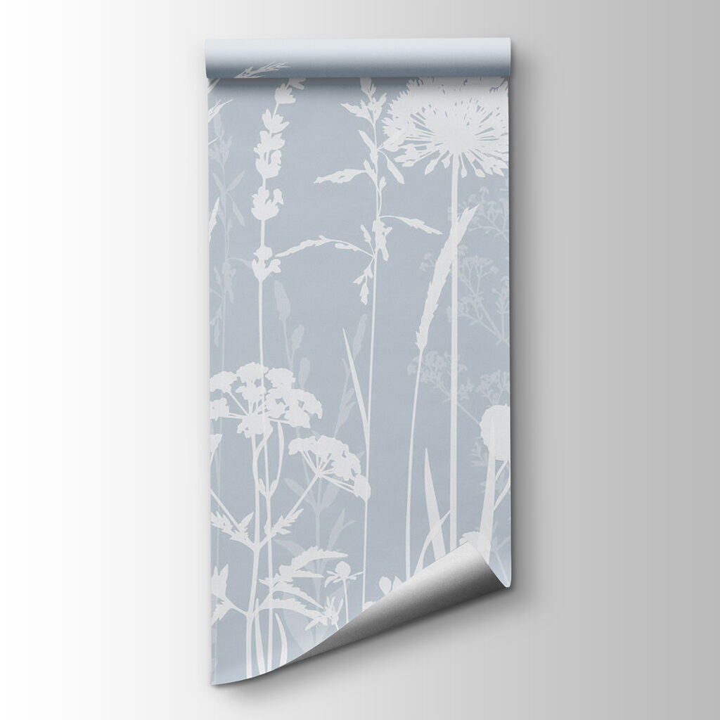 Prairie blanche finement dessinée — vue du produit
