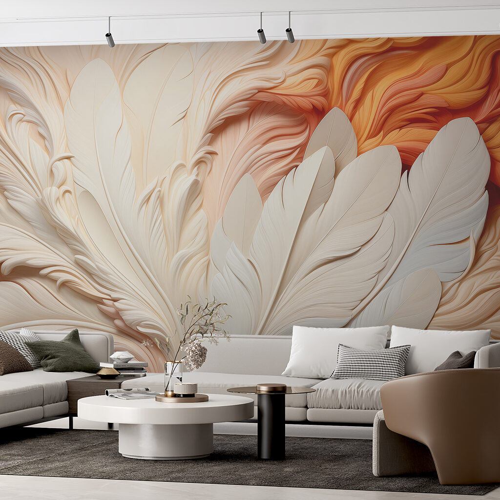 Plumes et volutes — intérieur 1