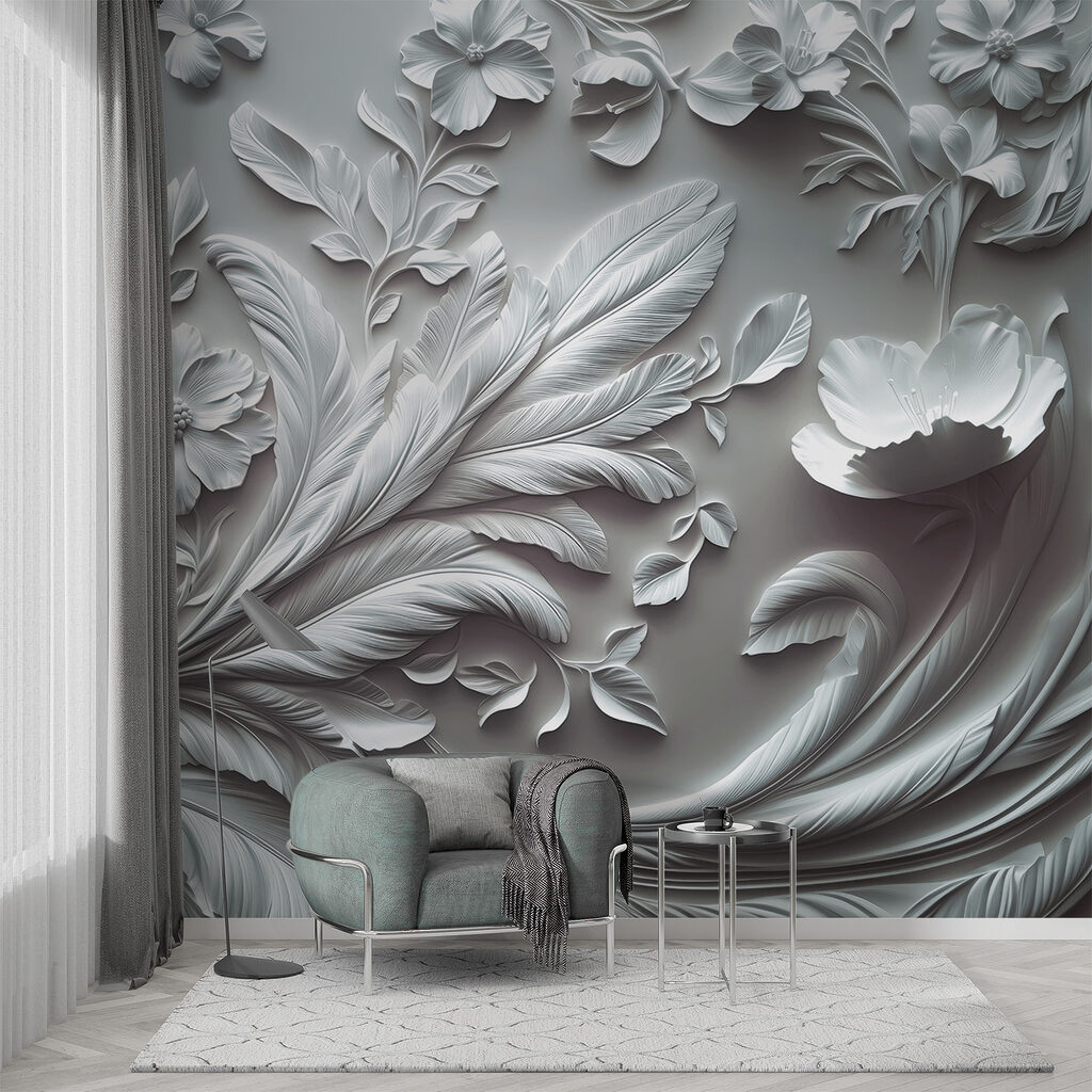 Rinceaux fleuris — intérieur 1