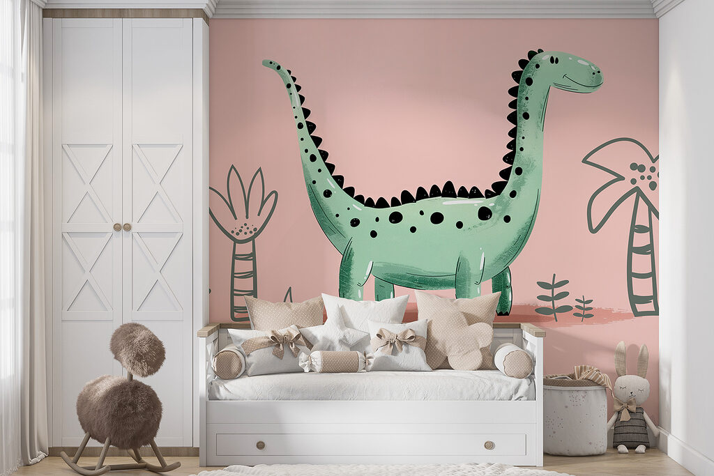 Dinosaure au long cou — intérieur 1