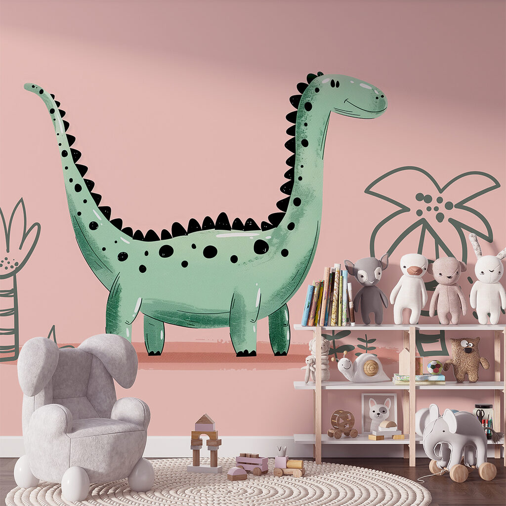 Dinosaure au long cou — intérieur 2