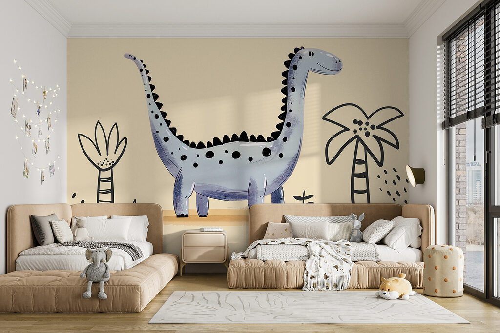 Dinosaure au long cou — intérieur 4