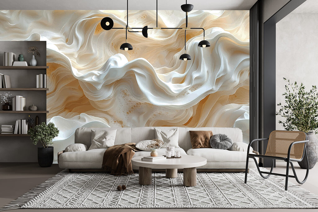Plis crème et beige — intérieur 1