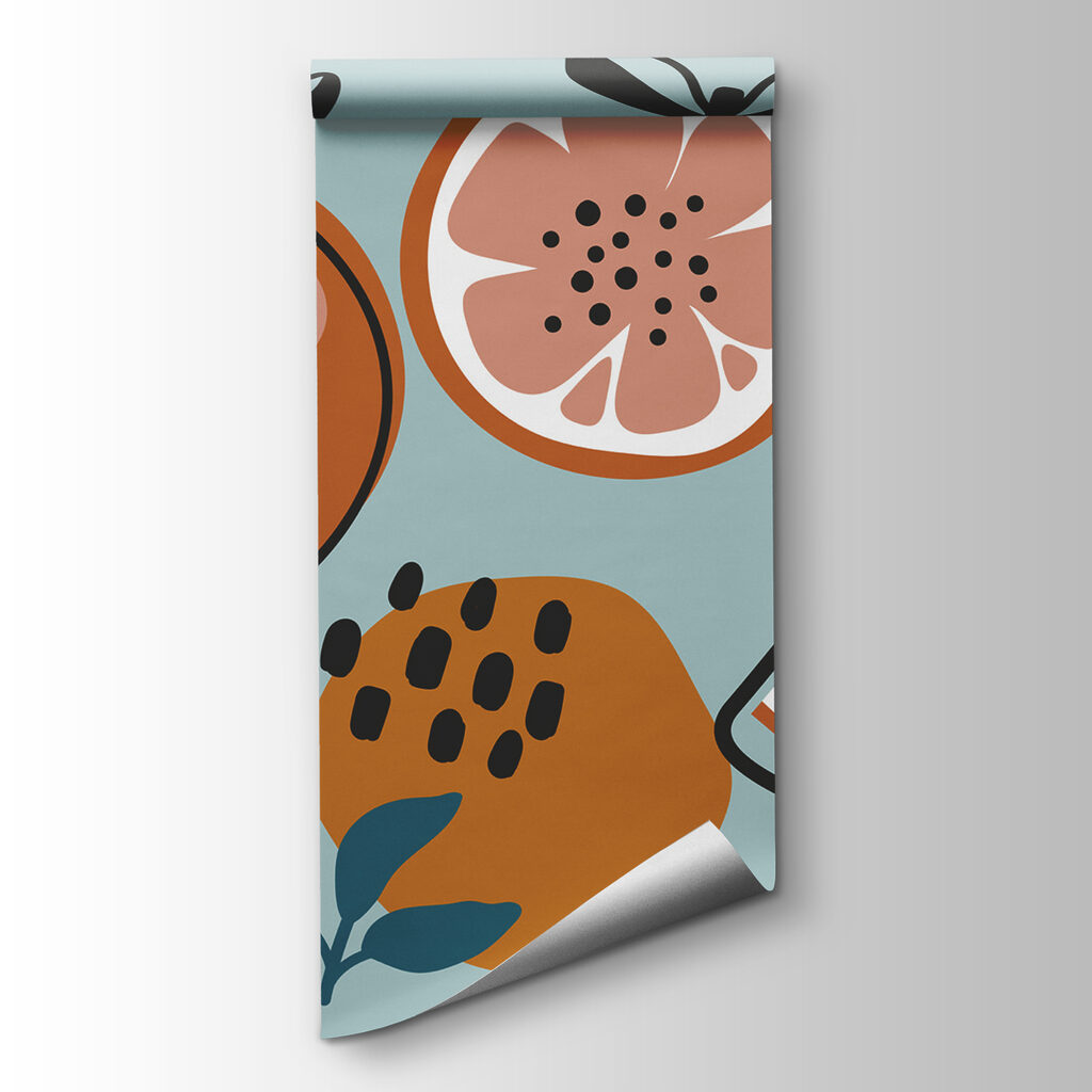 Fruits dessinés — vue du produit