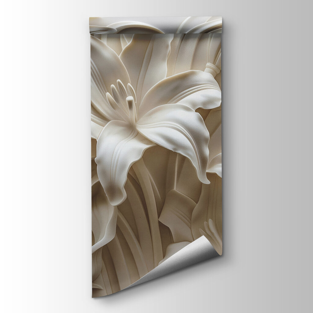 Fleurs blanches et ombres — vue du produit