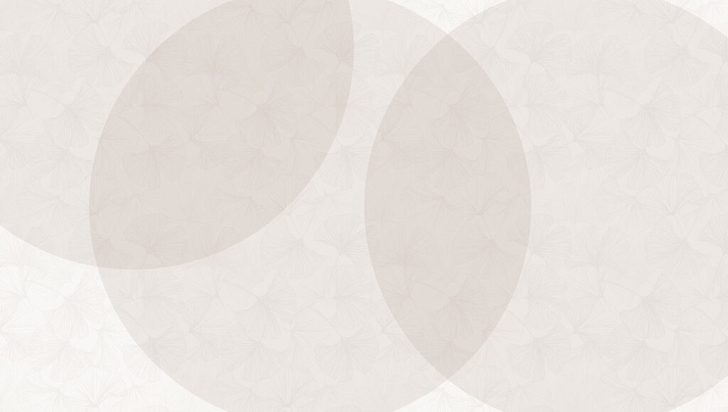 Ovales sur voile coloré — motif complet