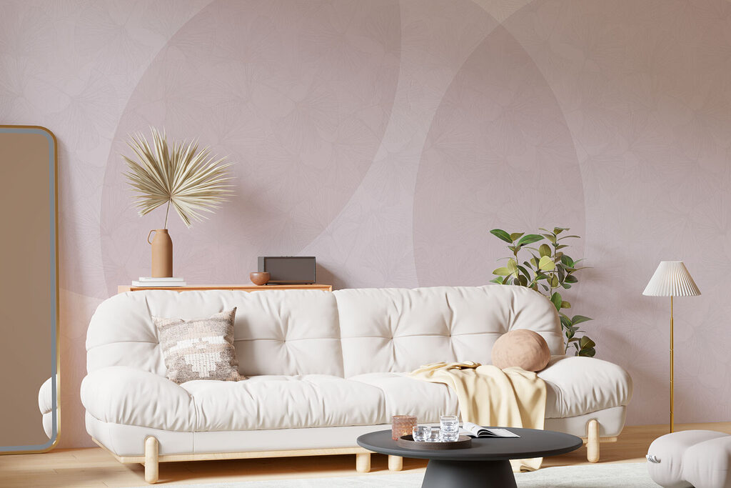 Ovales sur voile coloré — intérieur 1