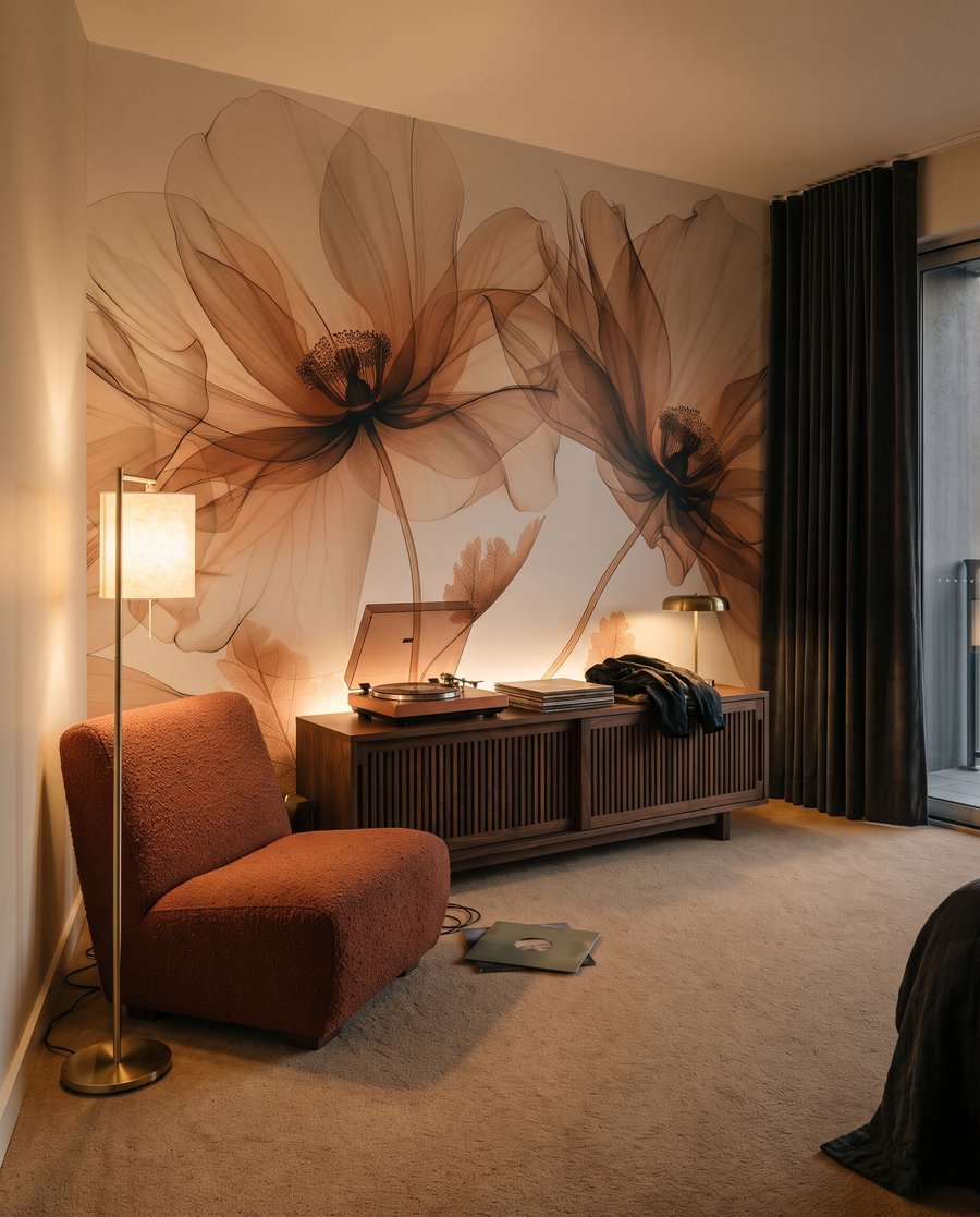 Trois fleurs lumineuses — intérieur 4