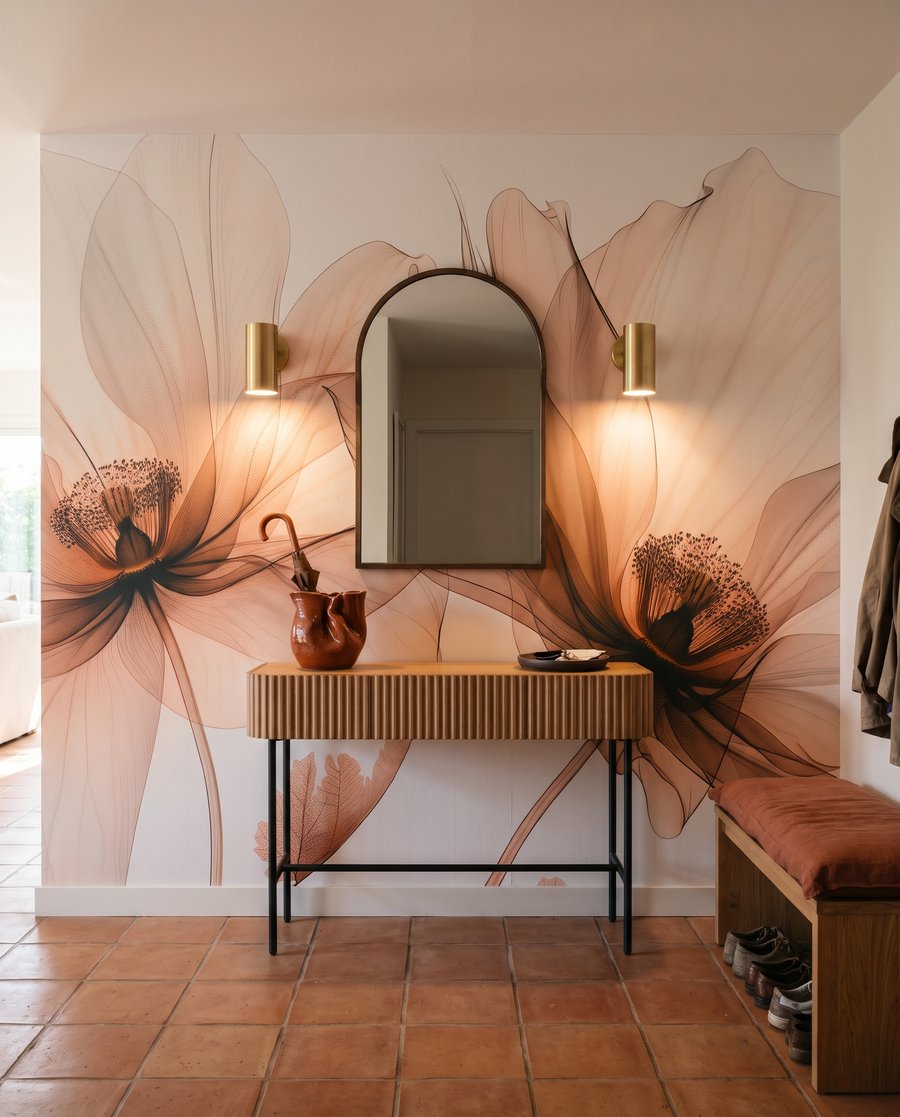 Trois fleurs lumineuses — intérieur 5