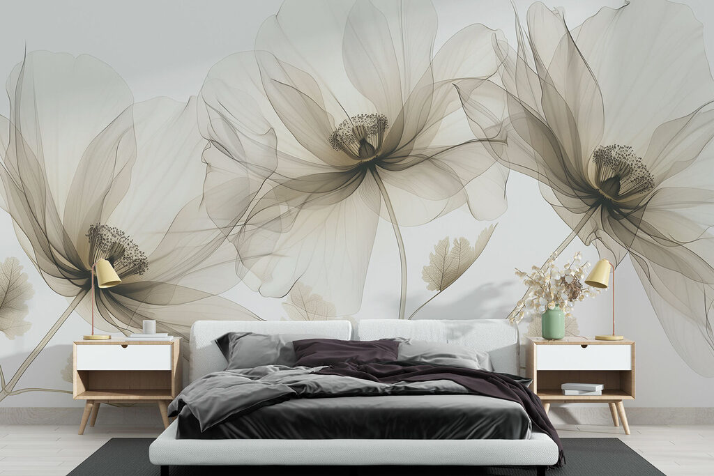 Trois fleurs lumineuses — intérieur 2