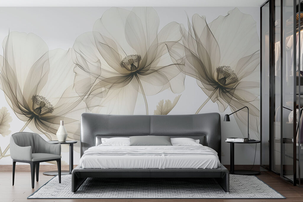 Trois fleurs lumineuses — intérieur 3