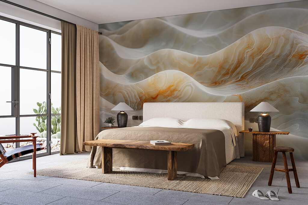 Vagues finement veinées — intérieur 1
