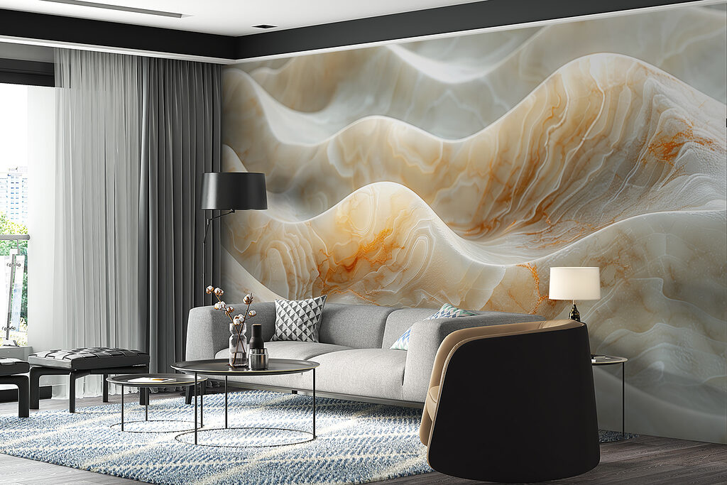 Vagues finement veinées — intérieur 4