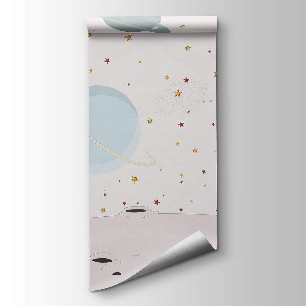 Astronautes sur la lune — vue du produit