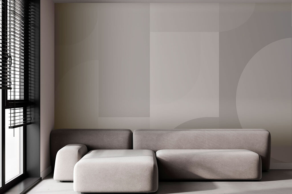 Rectangles et demi-cercles — intérieur 2
