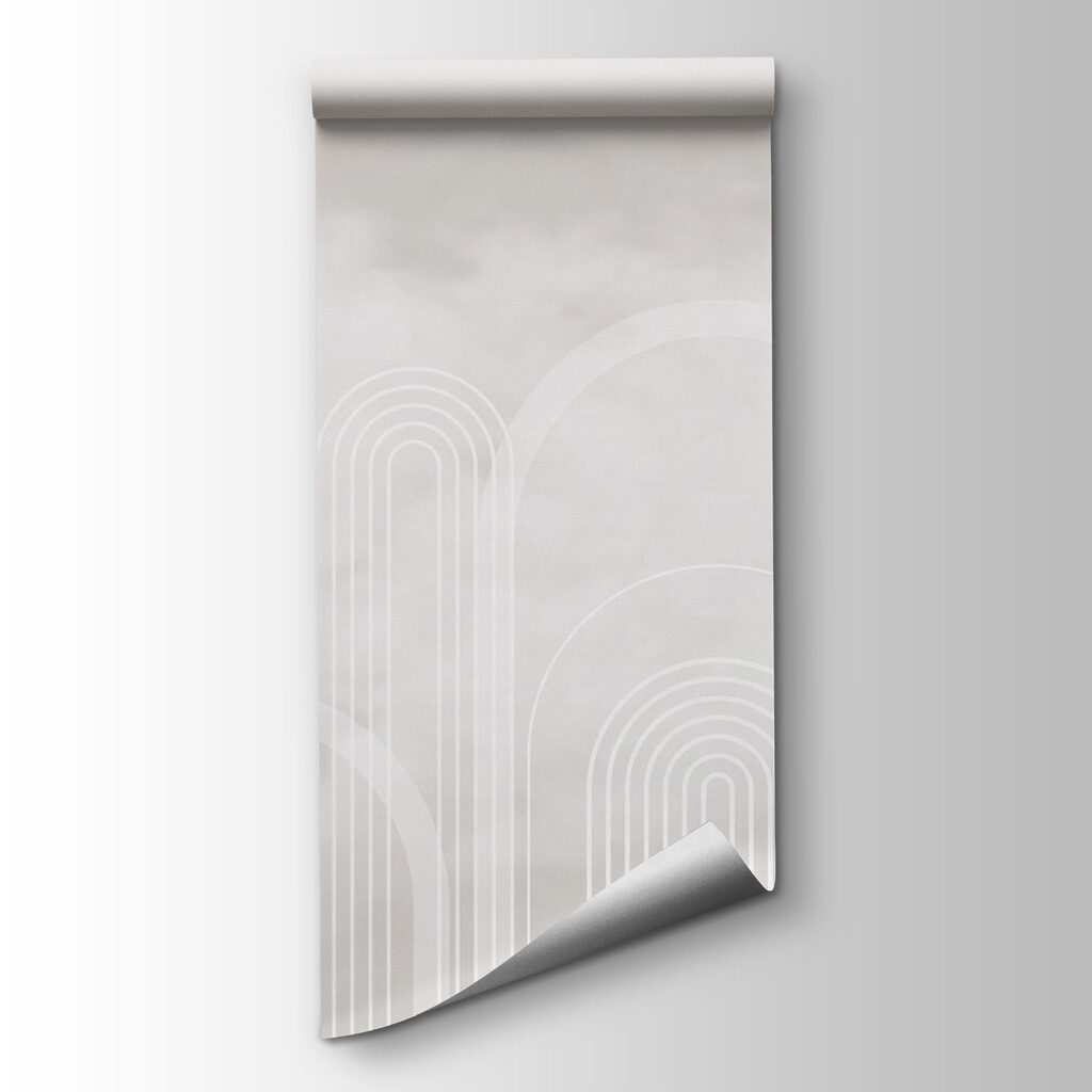 Arches blanches et nuages — vue du produit