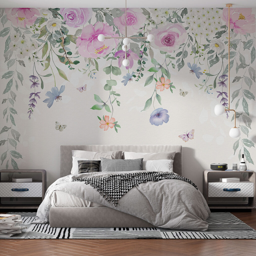 Rideau fleuri — intérieur 2