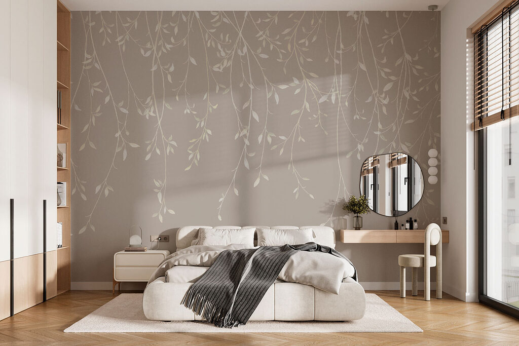 Fines feuilles en guirlandes — intérieur 1