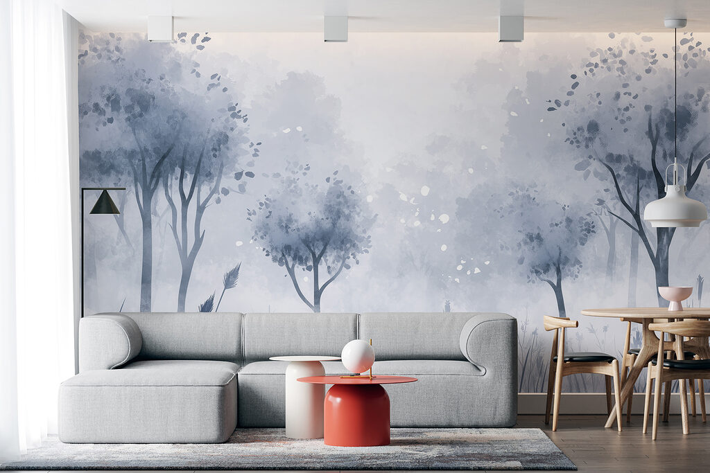 Lueurs entre les arbres — intérieur 1