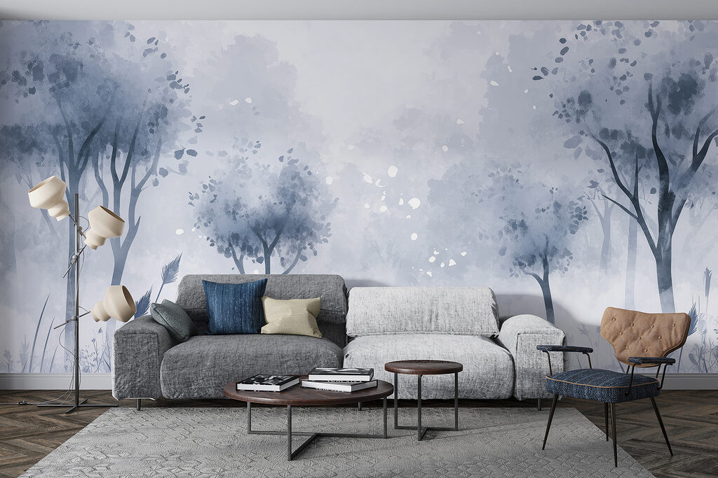 Lueurs entre les arbres — intérieur 2
