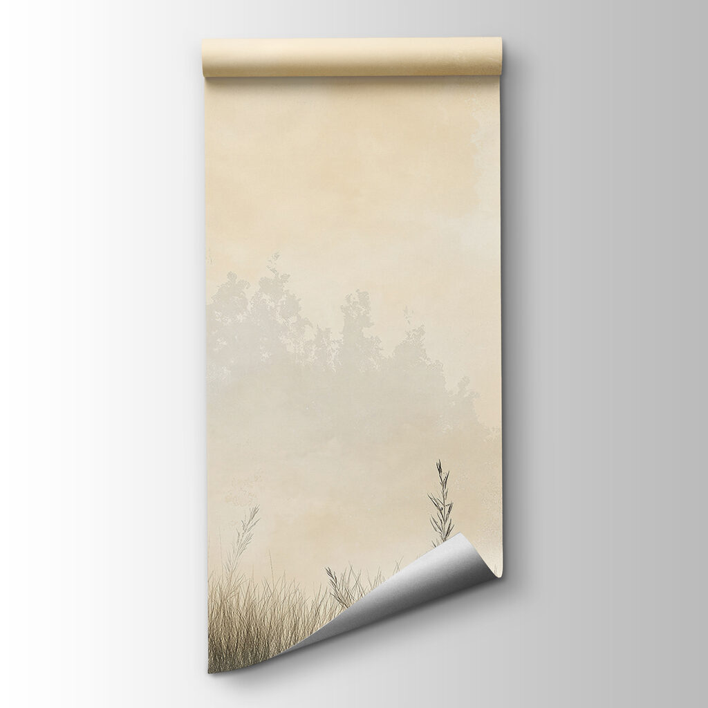 Deux arbres sur l’herbe — vue du produit