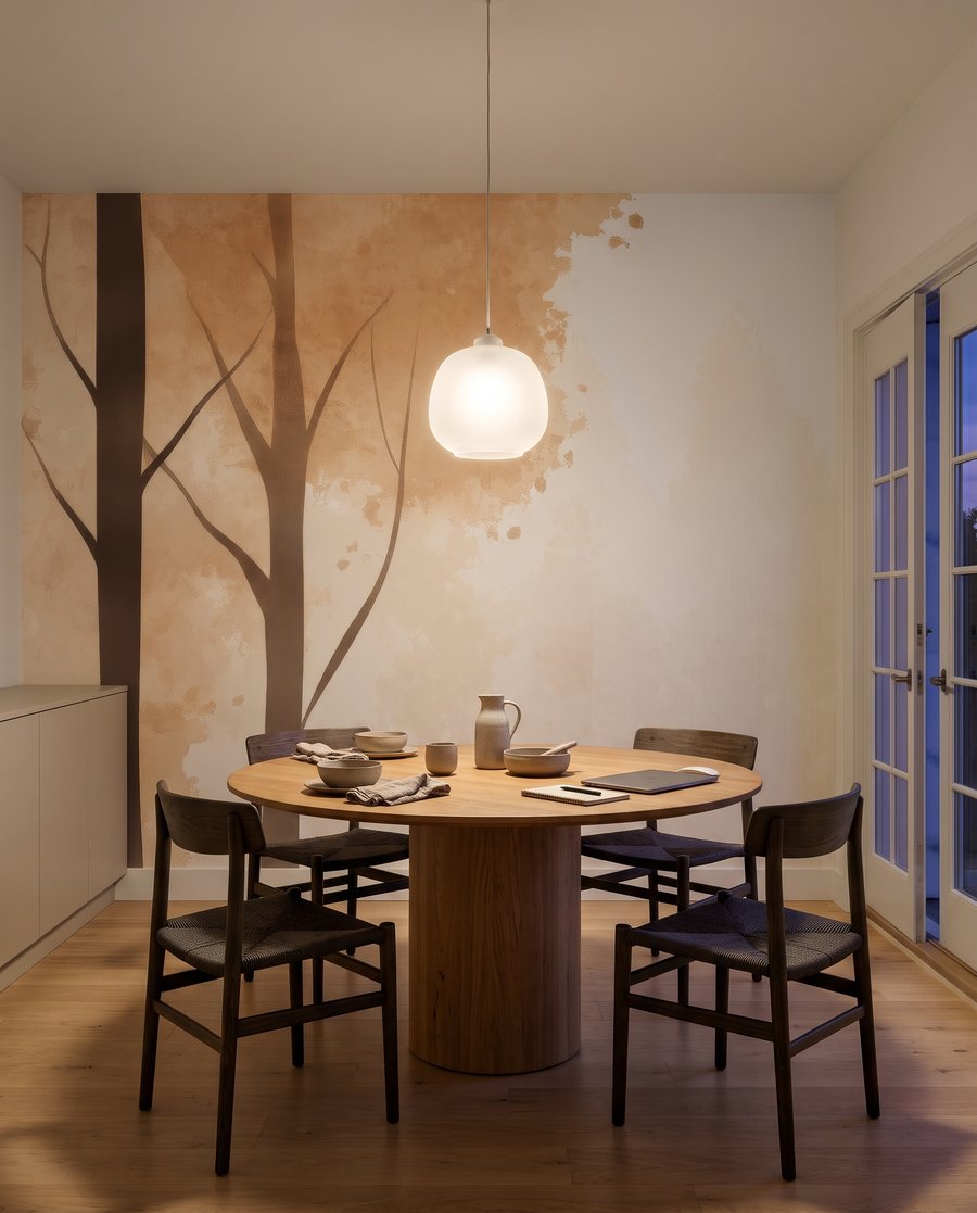 Lisière aux grands troncs — intérieur 4