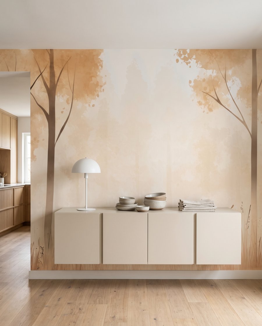Lisière aux grands troncs — intérieur 5